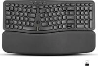 Perixx PERIBOARD-636 DE, ergonomische Wireless Tastatur, inkl. Handballenpolster
