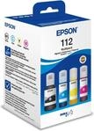 Epson 112 Multipack - 4er-Pack - Schwarz, Gelb, Cyan, Magenta - original - H&auml;ngebox