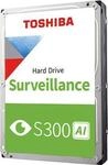 Toshiba S300 Surveillance AI 20TB 3.5 SATA HDD 7200 RPM 512MB Cache CMR