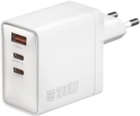 4smarts Netzladeger&auml;t GaN Pocket 100W 2C+1A weiss (542100)