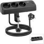 ACT Desk power strip with 3 type F sockets, 30W Power Delivery, USB Type-C/A...