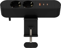 MicroConnect Multi Desktop Power Socket 2 Ways Schuko 1 x USB-A 2 -...