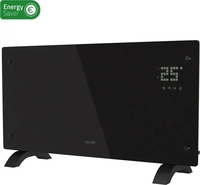 Hombli HBCH-0300, Hombli Glass Convection Heater 2000W schwarz (HBCH-0300)
