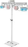 EUROLITE Set LED KLS Laser Bar FX-Lichtset wei&szlig; + BPS-2 Boxenhochst&auml;nder wei&szlig;