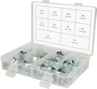 KS TOOLS Werkzeuge-Maschinen GmbH Sortiment Mini-Schlauchklemmen,&Oslash; 7-18mm, 78-tlg