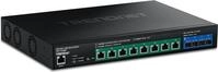 TRENDnet TPE-7124SBF - Version v1.0R - Switch - web - Smart - 8 x 10 Gigabit Ethernet