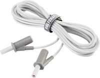 VOLTCRAFT Hochflexible Sicherheits-Messleitung [Lamellenstecker 4 mm -