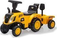 JAMARA Rutscher Caterpillar Traktor mit Anh&auml;nger 2in1 gelb (464046)