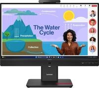 Lenovo ThinkVision T24D-4v 23,8 Full HD IPS-Monitor Webcam Docking USB-C Schwarz