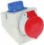 Bachmann 910.002 Steckdose Blau - Rot - Wei&szlig; (910.002)