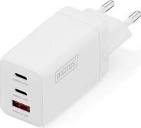 DIGITUS USB-Ladeger&auml;t GaN 67W 2x USB-C 1x USB-A wei&szlig; (DA-10303)