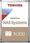 TOSHIBA N300 NAS HARD DRIVE 18TB BULK 3.5 SATA 7200 RPM 512MB CMR (MN11ACA18TS)