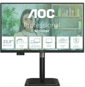AOC 24P4CV LED-Monitor 60,5?cm (23,8) Full HD HDMI/DP/USB?C/LAN Schwarz