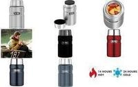 THERMOS Speisegef&auml;&szlig; STAINLESS KING, 0,71 Liter, schwarz doppelwandiger Edelstahl