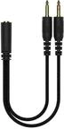 Deltaco GAM-190 Gaming Headset Proteinleder 3,5 mm Kabel schwarz