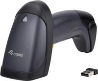 Equip Drahtloser 1D Laser-Barcodescanner - mit St&auml;nder - Tragbares...