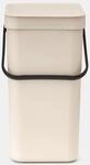 Brabantia Sort & Go Abfallbeh&auml;l. Soft Beige 12 L (251726)