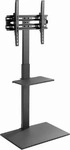 Gembird TVS-55T-02, Gembird TVS-55T-02 TV-Standfu&szlig;, 32" - 55", schwarz (TVS-55T-02)