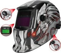 KS TOOLS Werkzeuge-Maschinen GmbH Schwei&szlig;er-Schutzhelm, Steel Design (310.0195)