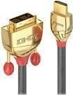 Lindy Gold Line - Videokabel - HDMI / DVI - HDMI (M) bis DVI-D (M) - 10,0m -