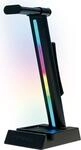 Antec Spectra RGB Headset-St&auml;nder Schwarz 19.10.1753 - Platzsparend f&uuml;r 2...