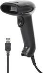 MANHATTAN 2D LED-Barcodescanner 320 mm Scanreichweite, integriertes 1,4 m