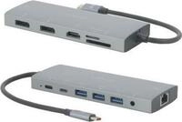 Mobilis USB-C Docking Station 12 in 1 100 W Max (020028)