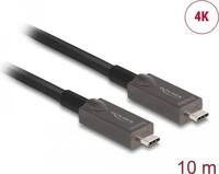 Delock Aktives Optisches USB-C Video + Daten + PD Kabel 10 m (84150)