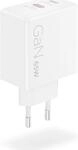 Lenovo Dual USB-C 65W GaN Ladeger&auml;t, wei&szlig; (G0A6065WEU)