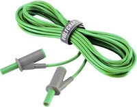 VOLTCRAFT Hochflexible Sicherheits-Messleitung [Lamellenstecker 4 mm -