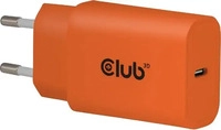 Club3D CAC-3023, Club3D Club 3D Lifestyle Ladeger&auml;t USB-C 30Watt 2Stk orange retail