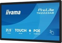 iiyama ProLite TW2223AS-B3P Touch-Display 55?cm (21,5) Full HD HDMI/USB-C/LAN 