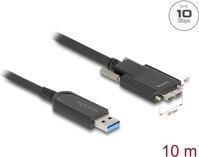 Delock Aktives Optisches Kabel USB 10 Gbps Typ-A Stecker zu Typ Micro-B Stecker...