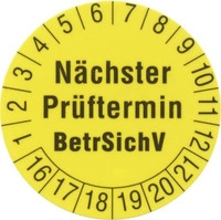 FLUKE Pr&uuml;fetiketten 15mm 1238 BEHA-AMPROBE 250 St&uuml;ck 1238 (2145956)