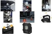 ANSMANN LED Akku-Arbeitsstrahler WL2000R, schwarz Wiederaufladbar, mit Haltemagnet,