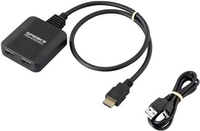 SpeaKa Professional SP-HDMIS-300 2 Port HDMI-Splitter Ultra HD-faehig 7680 x 4320