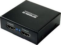 SpeaKa Professional SP-HDS-220 1+2 Port HDMI-Splitter Ultra HD-f&auml;hig 3840 x 2160
