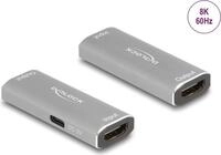Delock - Repeater - HDMI - 19 pin HDMI Type A (female) / 19 pin HDMI Type A...