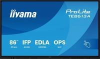 IIYAMA CONSIGNMENT TE8613A-B3AG 86IN IR TOUCH 3840X2160 500CD 40TP CAPACITIVE