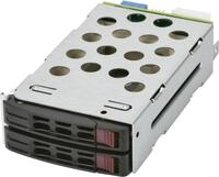 Super Micro Supermicro - Geh&auml;use f&uuml;r Speicherlaufwerke - 2.5 (6,4 cm) - Schwarz