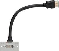 Kindermann Konnect 50 alu - Modulares Faceplate-Snap-In - HDMI