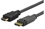 VivoLink Pro - HDMI-Kabel - DisplayPort m&auml;nnlich zu HDMI m&auml;nnlich - 7,5m -