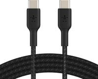 Belkin BoostCharge - USB-Kabel - 24 pin USB-C (M) zu 24 pin USB-C (M) - 2 m - Schwarz