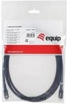 Equip Kabel USB-C4.0->C 80Gbps PD240W St/St 2.00m schwarz (128442)