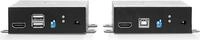 Lindy 300m Fibre Optic HDMI 18G & USB KVM Extender - Sender und Empf&auml;nger -