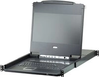 ATEN CL6708MW - KVM-Konsole mit KVM-Switch - 8 Anschl&uuml;sse - USB - Franz&ouml;sisch...