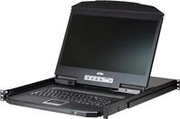 ATEN CL3108NX CH KVM-Switch 8-Port 18.5-LCD-Konsole PS/2-USB VGA (CL3108NX CH)