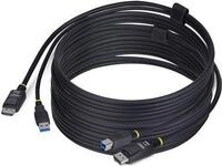 StarTech.com 10ft (3m) DisplayPort and USB 5Gbps KVM Cable - Tastatur- / Video-...