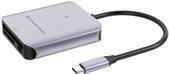 Conceptronic Card USB 3.2 Gen2 CFast SD/TF 4.0 UHS-II - Card-Reader -...