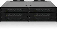 ICY Dock ToughArmor MB118VP-B - Speichergeh&auml;use - 6 x U.2/U.3 NVMe SSD, Mobile Rack